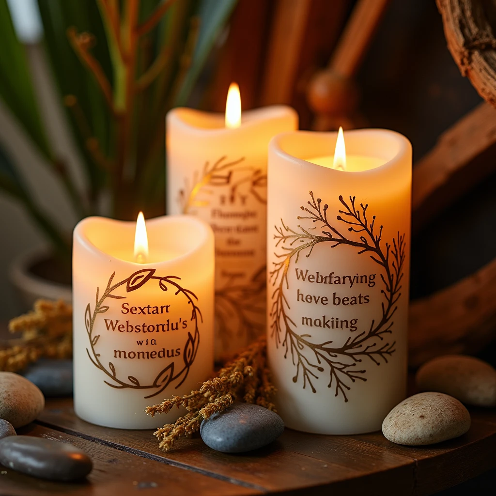 Custom candle options